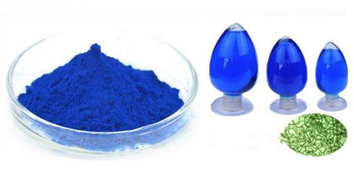 Fornecimento de Corante Alimentar Natural Extrato de Espirulina Ficocianina Azul Espirulina em Pó